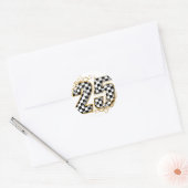 25 goud.png ronde sticker (Envelop)