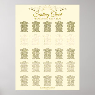 25 Grafiek van de Plaatsing van het Huwelijk van Poster