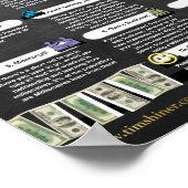 25 Habitat van een toekomstige Millionaire Poster (Hoek)