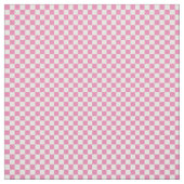 .25 Inch Controles Roze en Wit Checkerboard Stof (Swatch)