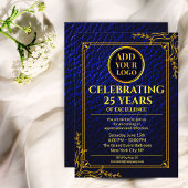 25 jaar Business Jubileum Invitation Kaart