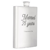 25 Jaar Getrouwd Classic Flacon (Rechts)