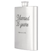 25 Jaar Getrouwd Classic Flacon (Links)