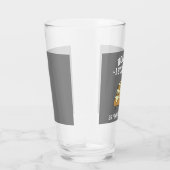 25 jaar in dienst 25e werkjubileum glas (Rechts)