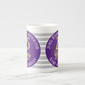 25 jaar lange serviceprijs porselein kop (Voorkant)