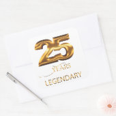 25 jaar legendarische sticker (Envelop)