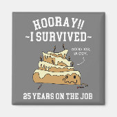 25 jaar op het 25ste Jubileum voor werk Magneet (Voorkant)