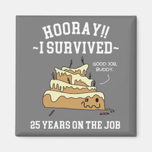 25 jaar op het 25ste Jubileum voor werk Magneet