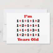 25 jaar oud B rood Kaart (Voorkant)