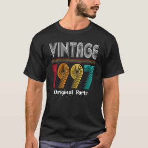 25 jaar oud geboren in Vintage 1997 25e verjaardag T-shirt