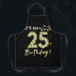 25 jaar oud Het is mijn 25e verjaardag Diamon Schort<br><div class="desc">Geweldige t-shirt Ideeën Mensen die geboren zijn in 1998 Retro Classic Old School 25e Geweldige t-shirt Ideeën voor mannen vrouwen. 25 jaar geweldige verjaardag. Volledige versieringen voor gelukkige verjaardagen. Je verjaardagsfeestje zal grappig, geweldige, episch en legendarisch zijn. De mooie en langverwachte B-dag van je kind, meisje. Een geweldig cadeau voor...</div>