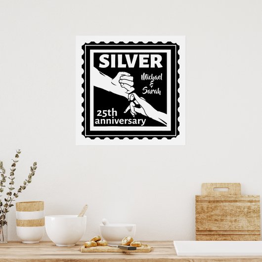 25 jaar oud poster (Keuken)