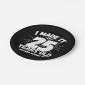 25 Jaar Oud Sarcastisch Meme Grappig 25e Verjaarda Papieren Bordje (Gekanteld)