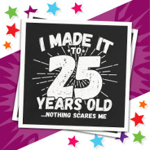 25 Jaar Oud Sarcastisch Meme Grappig 25e Verjaarda