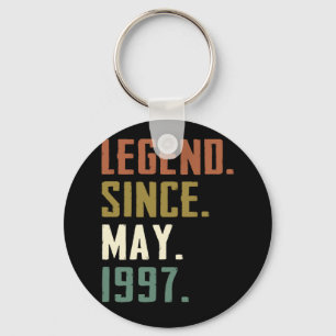 25 jaar oude legenda sinds mei 1997 25 jaar sleutelhanger