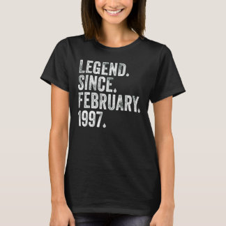 25 Jaar Oude Legende Sinds Februari 1997 25e Verja T-shirt