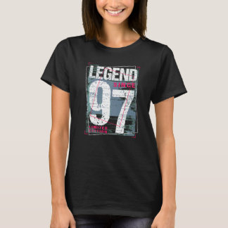 25 Jaar Oude Vintage 1997 25e Verjaardag Decoratie T-shirt