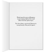 25 jaar Religieuze Service Larkspur Scripture (Binnen (Rechts))