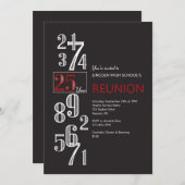 25 jaar reünie kaart (Voorkant / Achterkant)