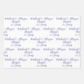 25 jaar Roze Magenta 25ste Jubileum Inpakpapier Vel (Voorkant 2)