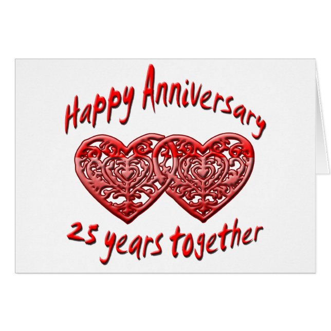 25 jaar samen (Voorkant Horizontaal)