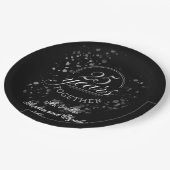 25 jaar samen Silver Jubileum Party Papieren Bordje (Gekanteld)