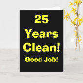 25 jaar van de Goede Baan! v2 Kaart (Gele Bloem)