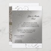 25 jaar vieren, uitnodiging 25-jarig jubileum (Voorkant / Achterkant)