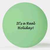 25 jan - Irish Coffee Day Pingpongbal (Achterkant)