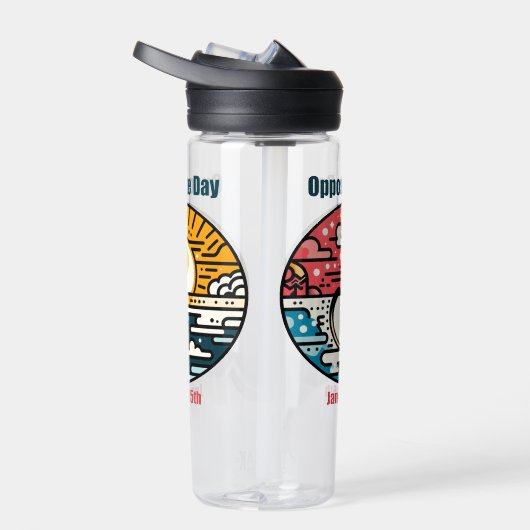 25 jan - Tegenover de dag Waterfles (Rechts)