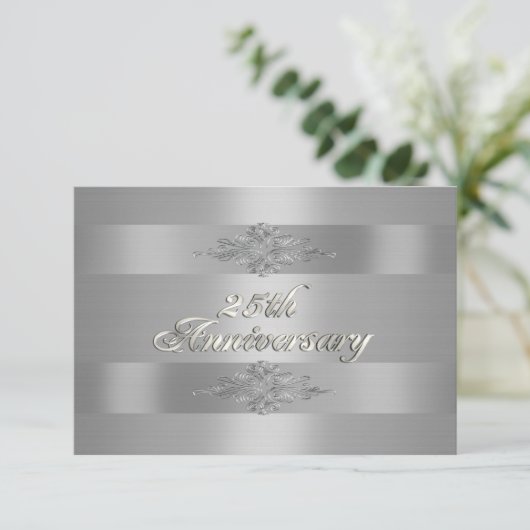 25-jarig bestaan RSVP Kaartje (Staand voorkant)