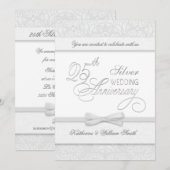 25-jarig huwelijksjubileum Zilveren Bruiloft Uitno Kaart (Voorkant / Achterkant)