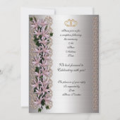 25-jarig jubileum gelofte vernieuwing klimop en le kaart (Achterkant)