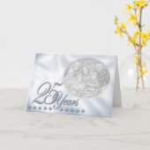 25-jarig jubileum kaart (Gele Bloem)