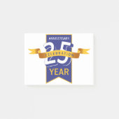 25-jarig jubileum post-it® notes (Voorkant)