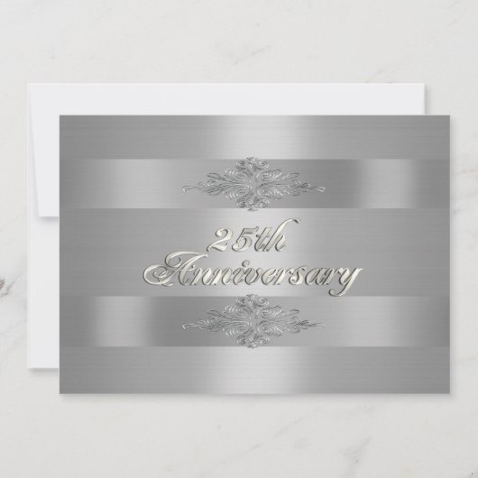 25-jarig jubileum uitnodiging (Voorkant)