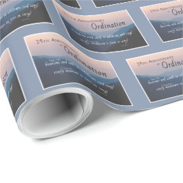 25-jarig Priesterjubileum Gefeliciteerd Cadeaupapier