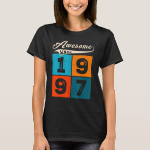 25-jarige Mannen Vrouwen op geboortedag Geweldige T-shirt