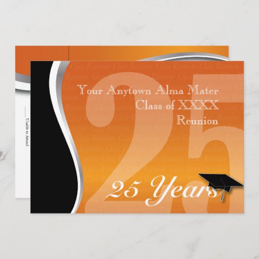  25-jarige vakbond kaart (Voorkant / Achterkant)