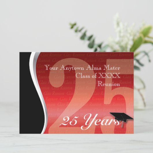 25-jarige vakbond kaart (Staand voorkant)