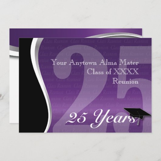 25-jarige vakbond kaart (Voorkant / Achterkant)