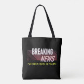 25-jarige waardering Jubileum werknemer Tote Bag (Achterkant)