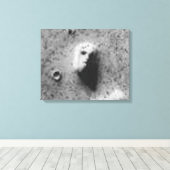 25 juli 1976 Viking Orbiter 1 Afbeelding (35a72) Canvas Afdruk (Insitu (Houten vloer))