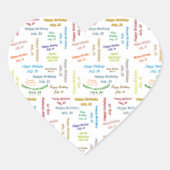 25 juli, 25 september Sticker (Voorkant)