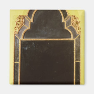 25:Koningin Anne giltwood pierglass Magneet