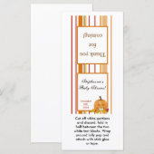 25 Lollipop Topper Herfst Herfst Pompoen Baby (Voorkant / Achterkant)