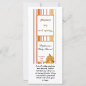 25 Lollipop Topper Herfst Herfst Pompoen Baby (Voorkant)