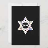 25 maart witte linnen kaart (Achterkant)