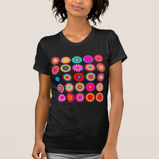 25 Mandalas II - Gepersonaliseerd T-shirt (Voorkant)