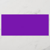 25-menkkaarten zwarte Paarse Damaslaag afdrukken Menu (Achterkant)